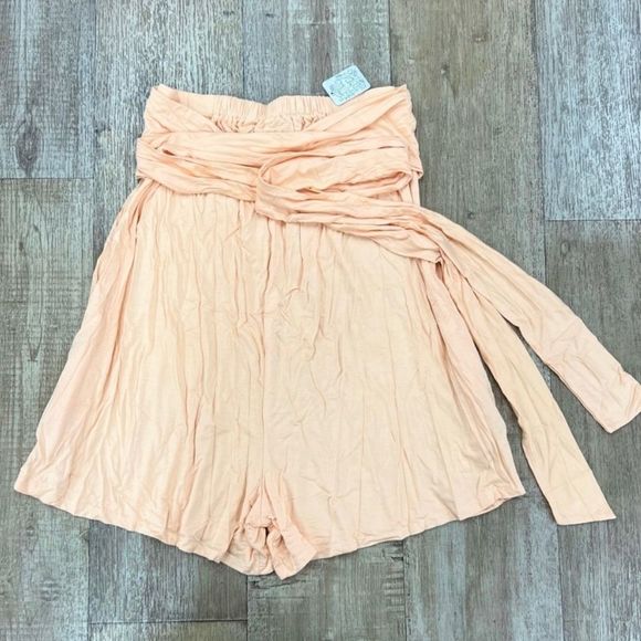 NWT Free People Beach Redondo Peach Romper - Picture 7 of 12